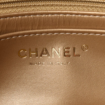 Chanel Lambskin Quilted Mini Rectangular Pearl Crush Flap Grey 7 of 11