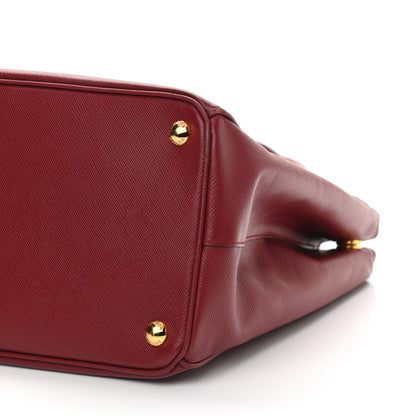 Prada Saffiano Lux Medium Tote Cerise 13 of 13