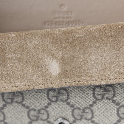 Gucci GG Supreme Monogram Super Mini Dionysus Shoulder Bag Taupe 7 of 11