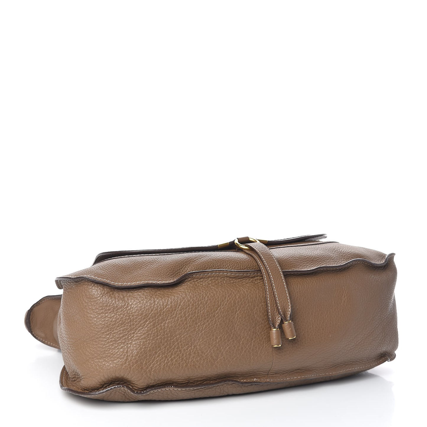 Calfskin Large Marcie Satchel Barbour Khaki