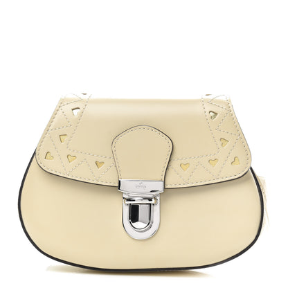 Gucci Calfskin Childrens Heart Belt Bag White 1 of 11