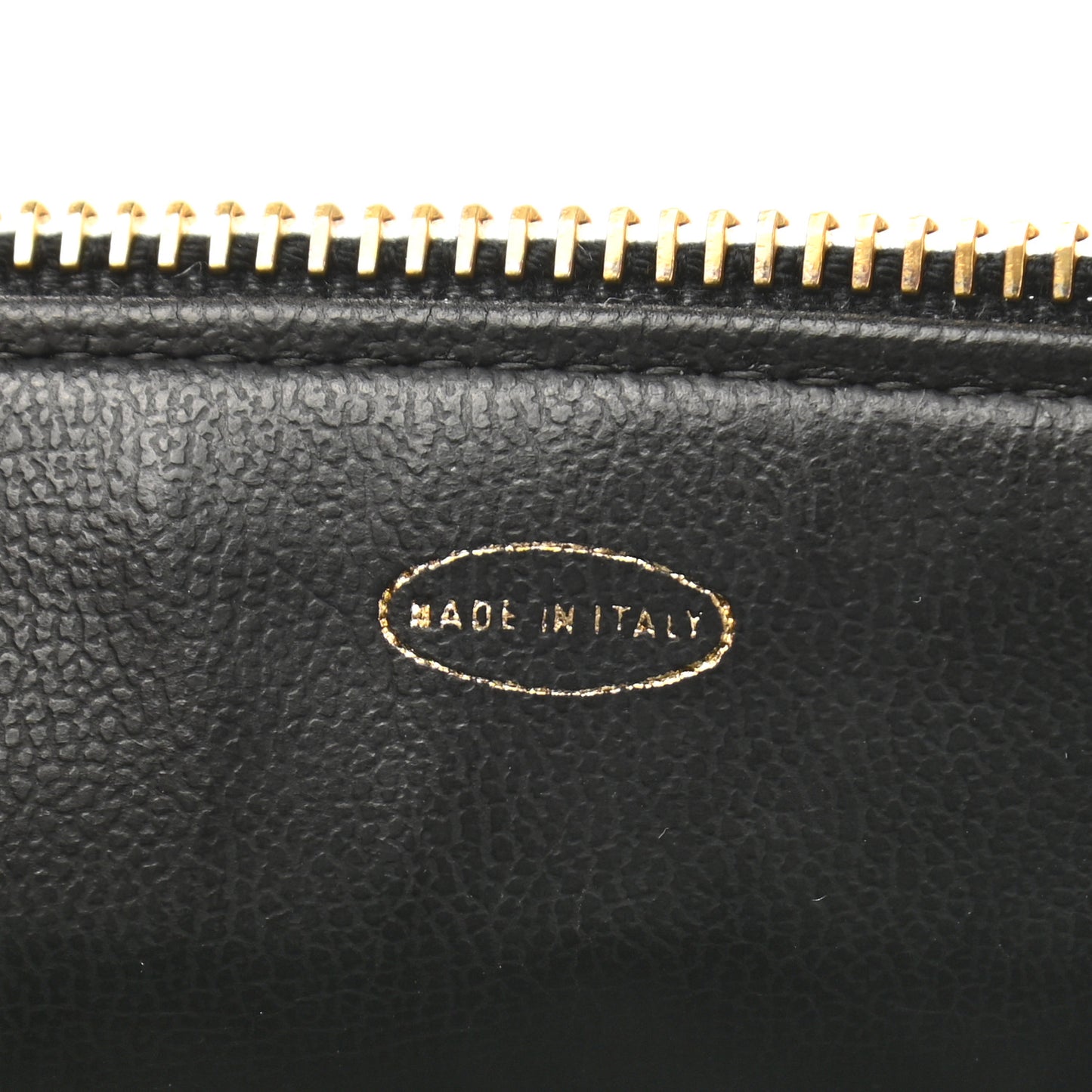 Lambskin Vanity Cosmetic Case Black