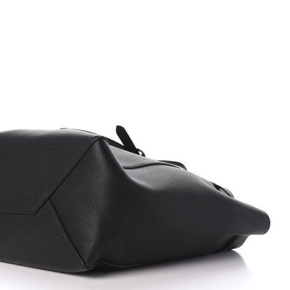 Celine Soft Grained Calfskin Small Belt Cabas Phantom Black 7 of 10