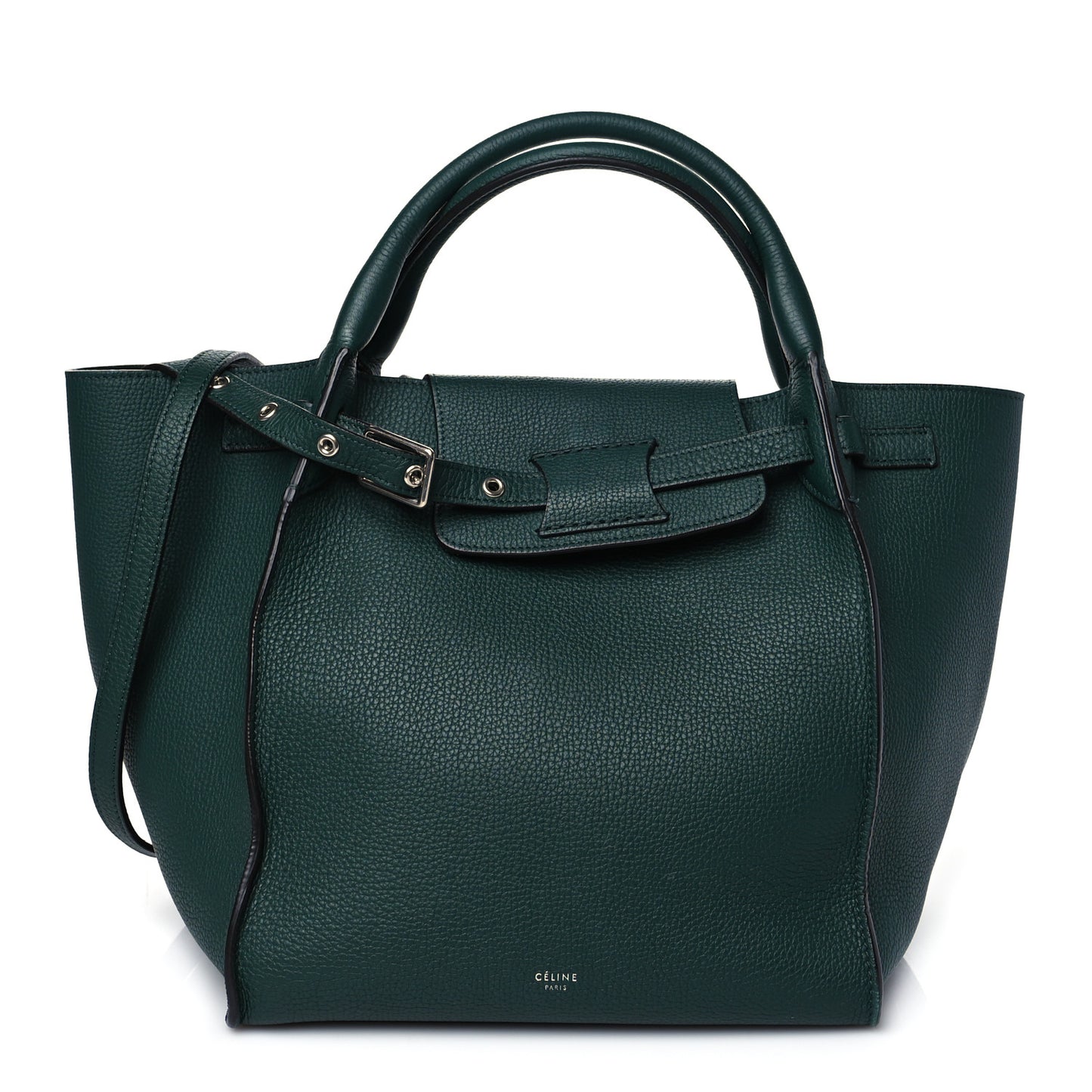 Supple Grained Calfskin Small Big Bag Amazone