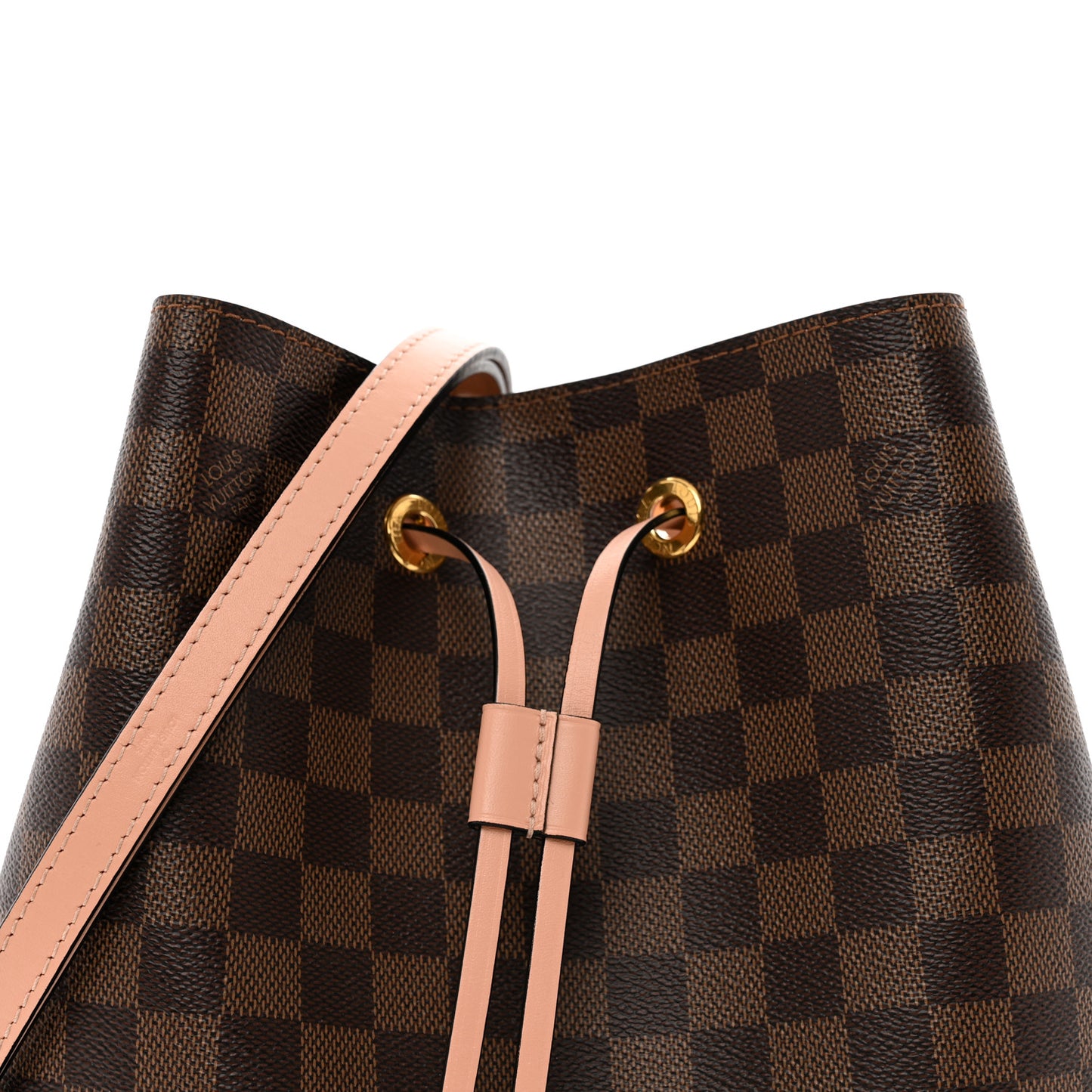 Damier Ebene Neonoe MM Venus Pink