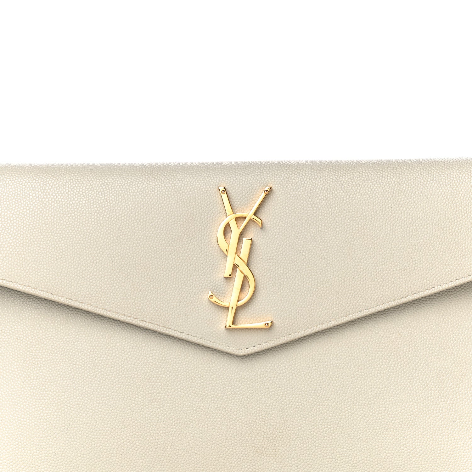 Saint Laurent Grain De Poudre Uptown Pouch Crema Soft 7 of 10