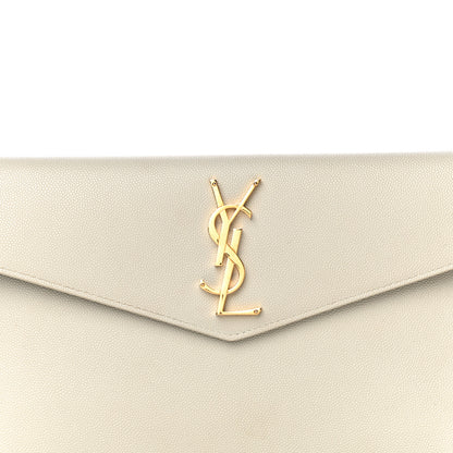 Saint Laurent Grain De Poudre Uptown Pouch Crema Soft 7 of 10