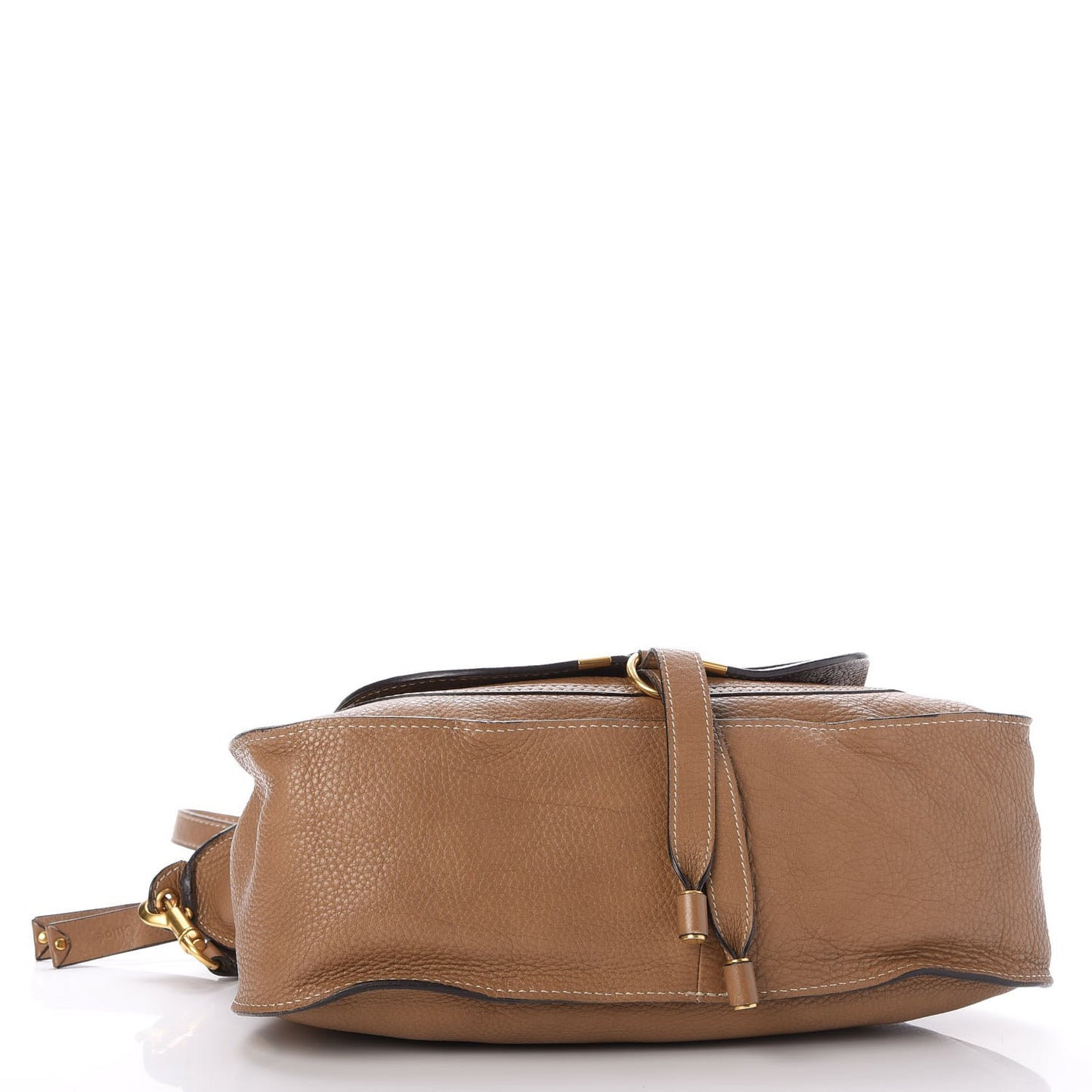 Calfskin Braided Medium Marcie Satchel Nut