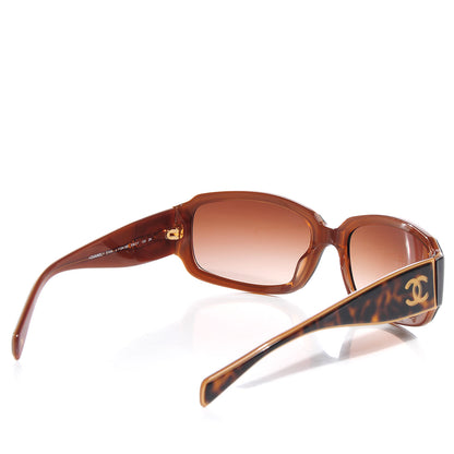 Chanel Tortoise Shell CC Sunglasses 5144 2 of 5