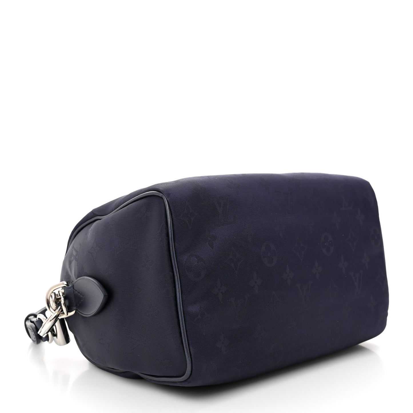Econyl Monogram Speedy Bandouliere 20 Navy Blue
