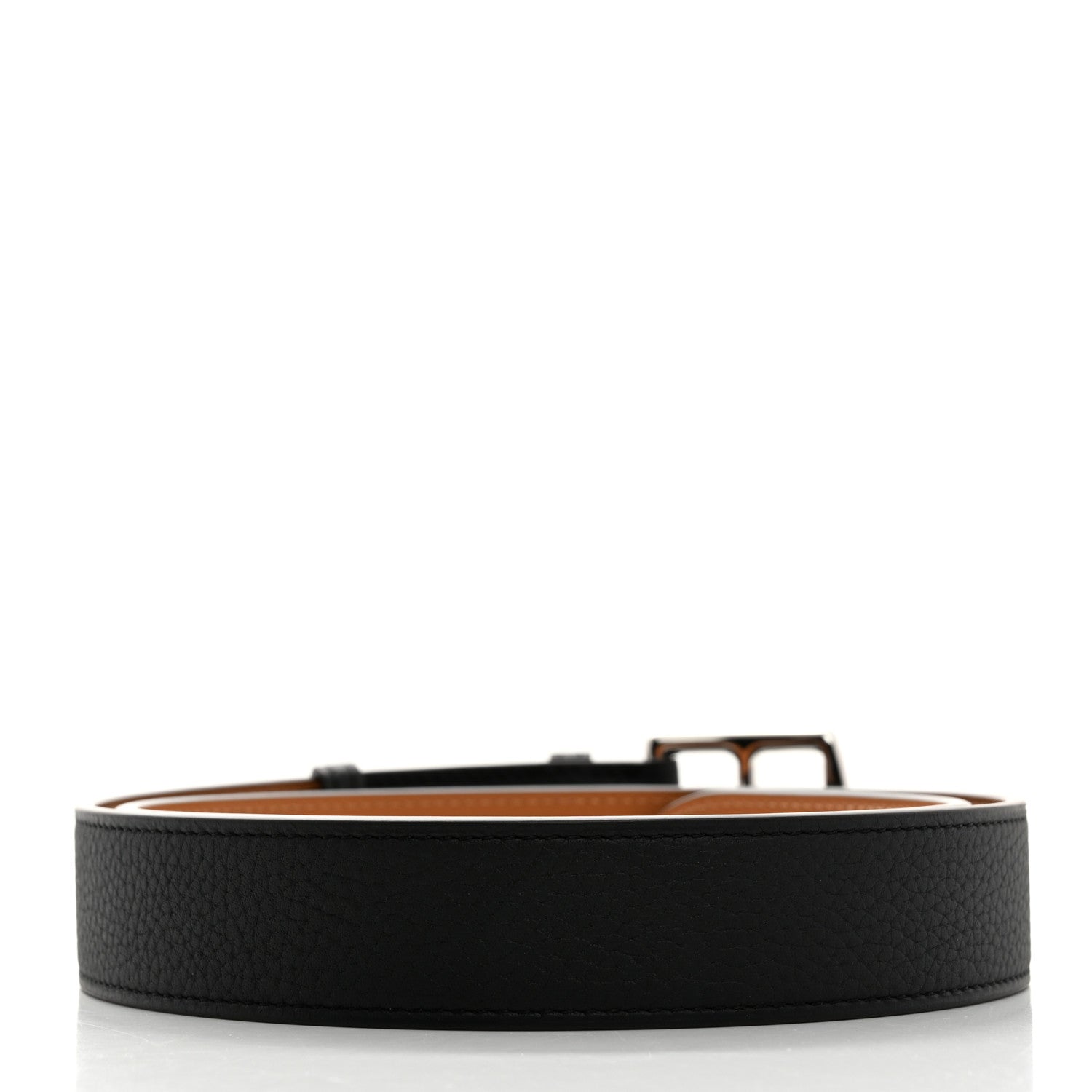 Hermes Togo Etriviere 32mm Belt 85 34 Black 2 of 7