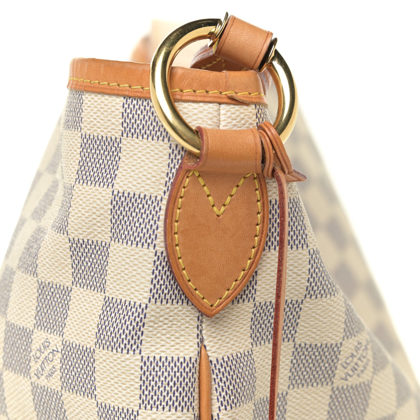 Damier Azur Delightful MM Rose Ballerine