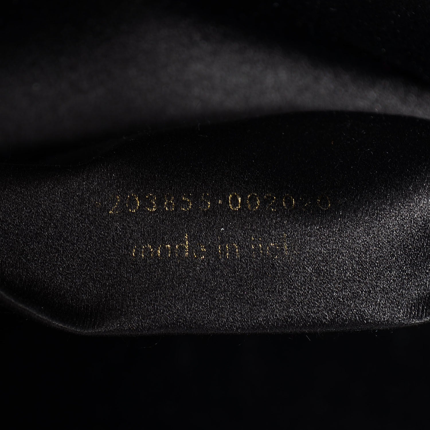 Saint Laurent Textured Patent Monogram Large Belle De Jour Clutch Black 8 of 8