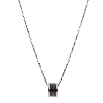 Bulgari Sterling Silver Ceramic Save The Children Pendant Necklace 3 of 11