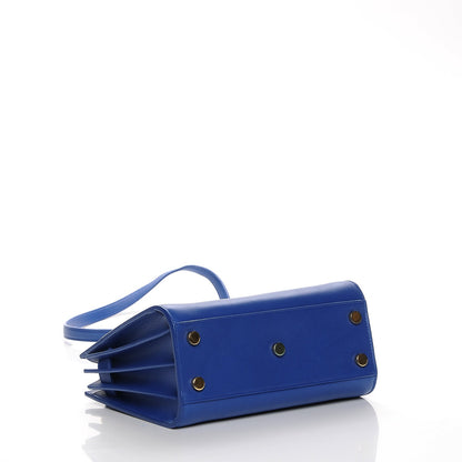 Saint Laurent Calfskin Nano Sac De Jour Royal Blue 5 of 7