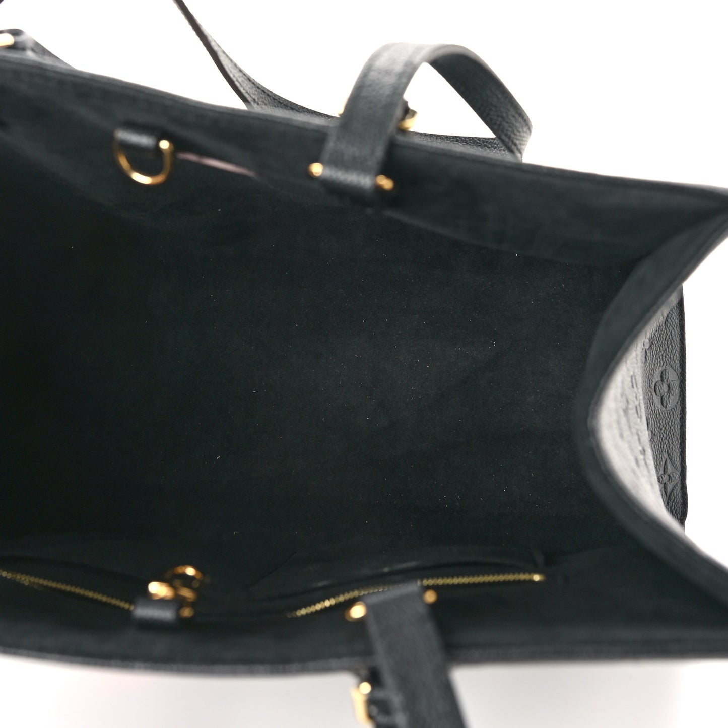 LV X YK Empreinte Inlaid Kusama Flowers Onthego MM Black
