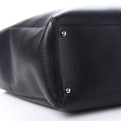 Chanel Calfskin XL Cerf Executive Shopper Tote Black 5 of 8