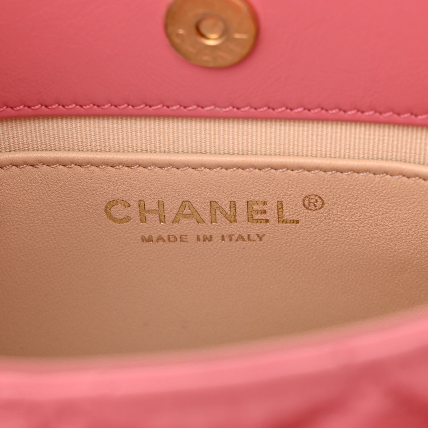 Chanel Shiny Crumpled Calfskin Quilted Small Wavy CC Hobo Pink 6 of 10