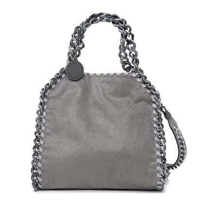 Stella McCartney Shaggy Deer Mini Candy Falabella Grey 1 of 9