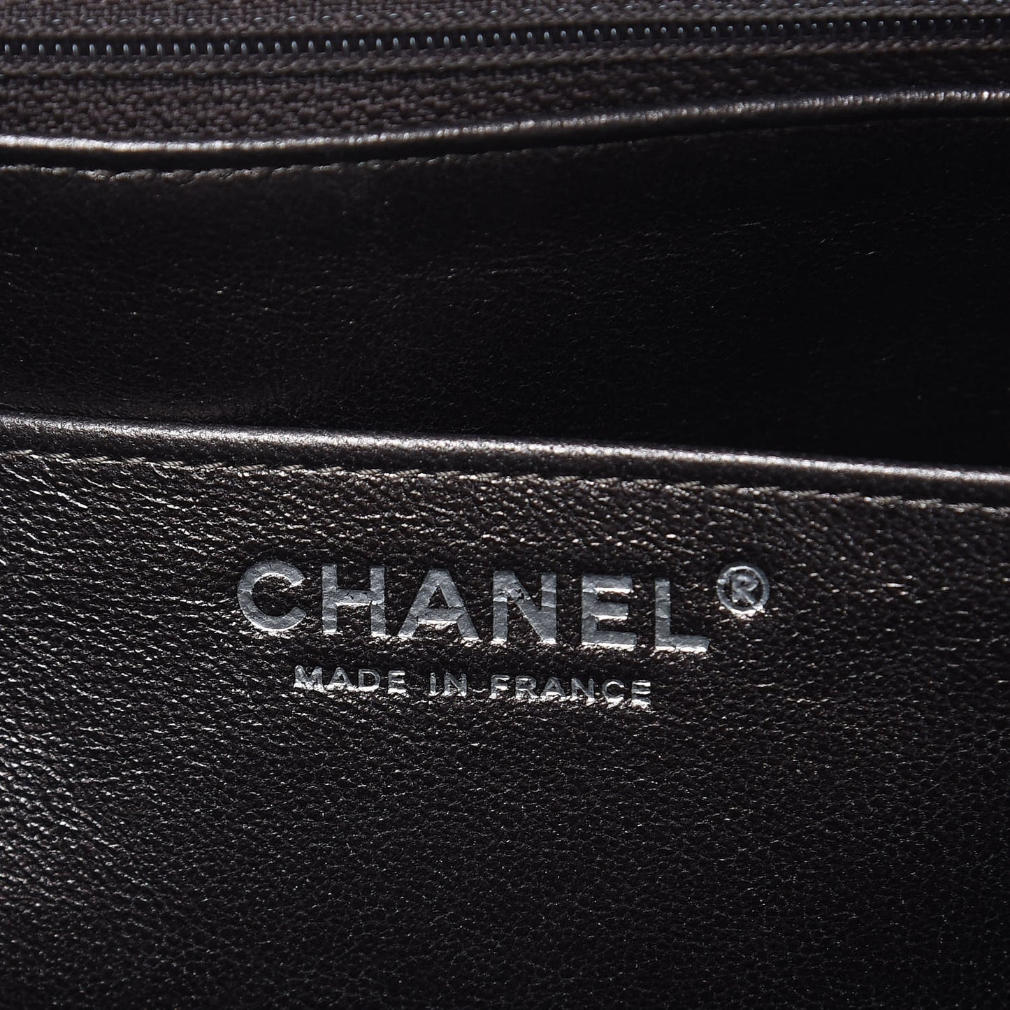 Metallic Lambskin Quilted Maxi Single Flap Dark Grey