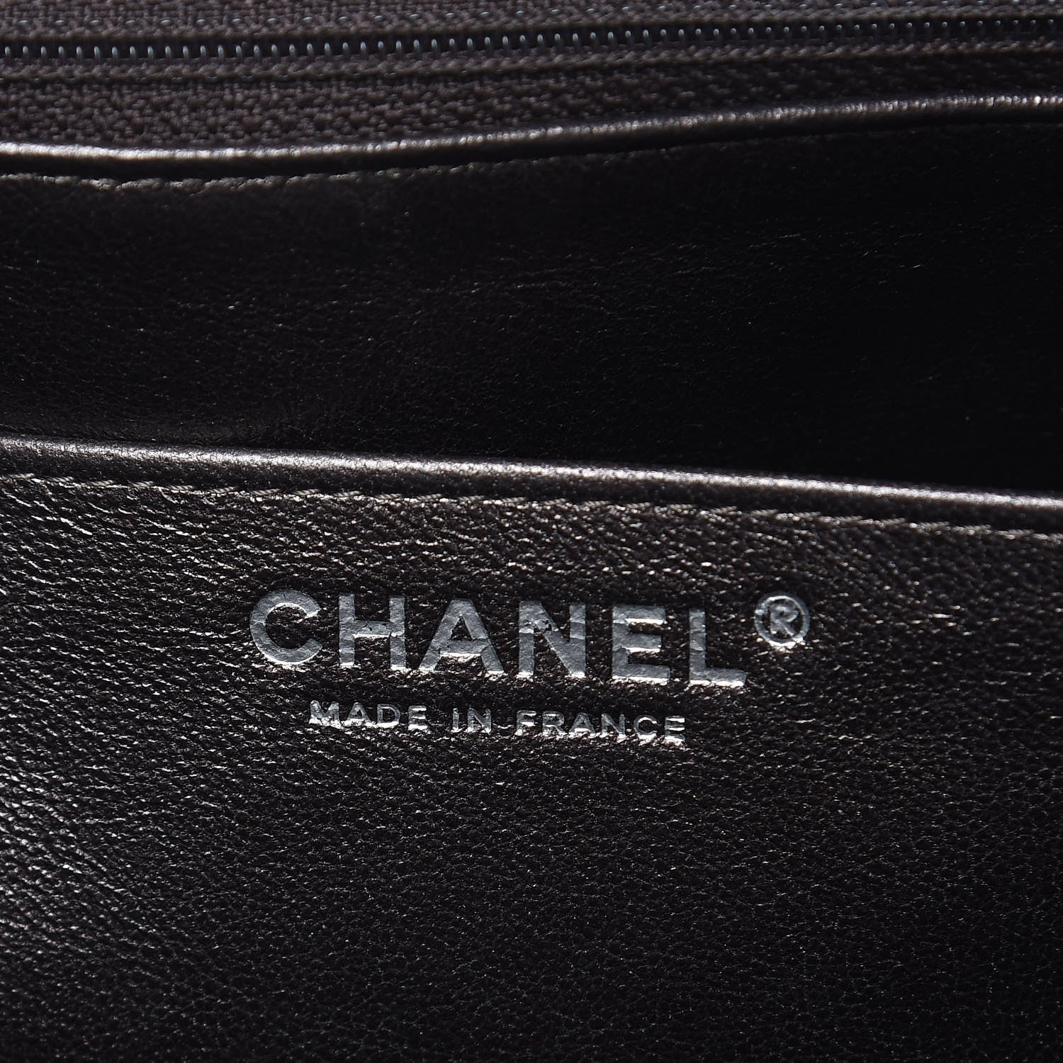 Chanel Metallic Lambskin Quilted Maxi Single Flap Dark Grey 5 of 11