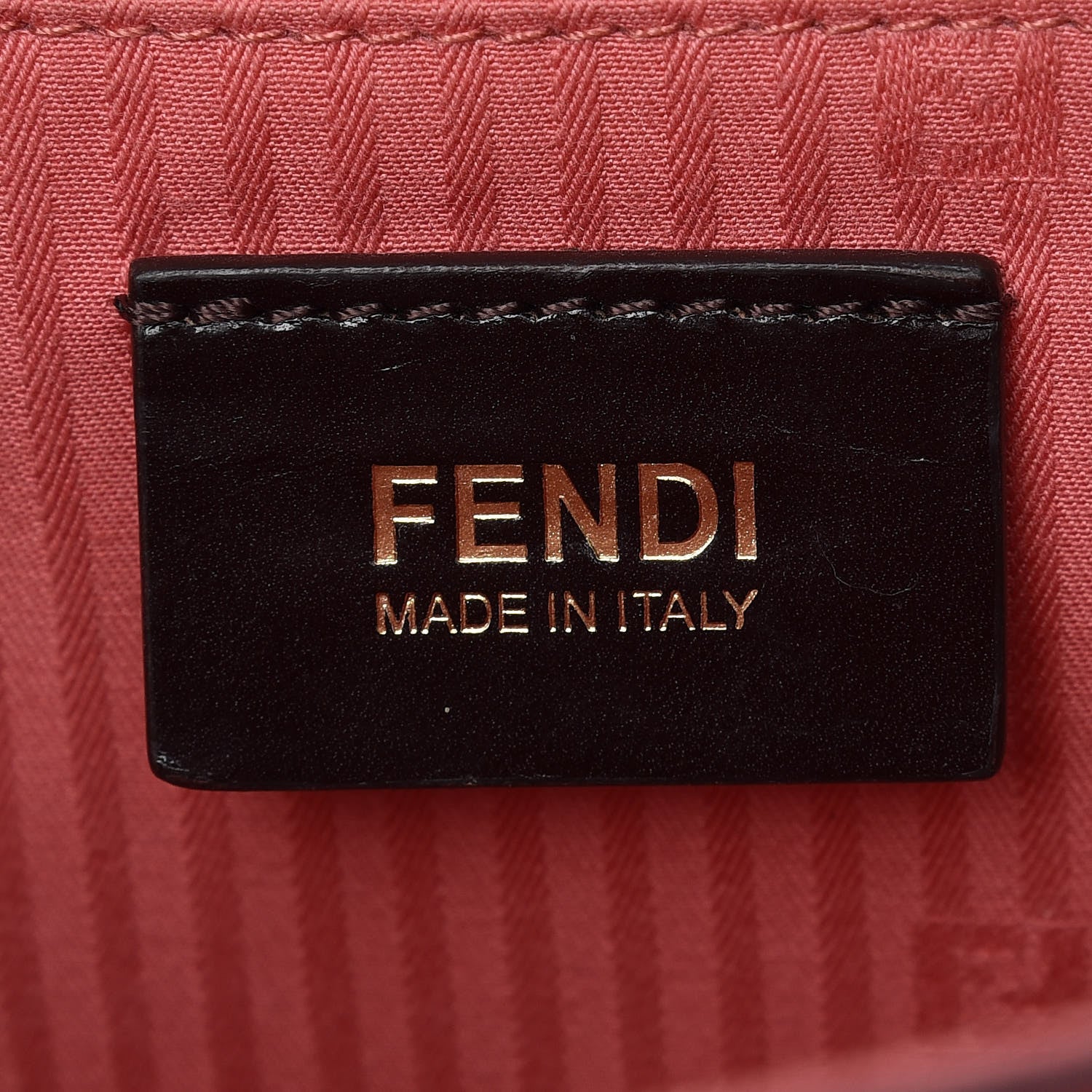 Fendi Vitello Elite Flamingo Demi Jour Shoulder Bag Rosa Exstasy 8 of 10