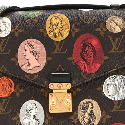 Louis Vuitton x FORNASETTI Monogram Cameo Pochette Metis 7 of 9