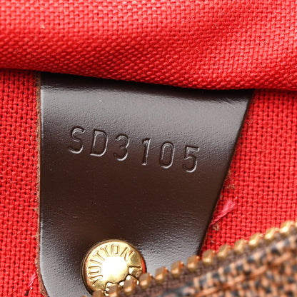 Louis Vuitton Damier Ebene Speedy Bandouliere 35 7 of 10