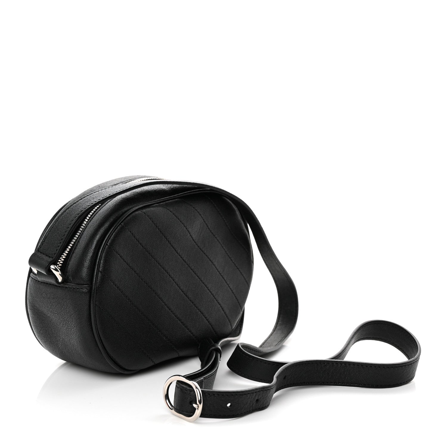 Gucci Sakai Be Green Calfskin Diagonal Stitched Mini Blondie Shoulder Bag Craclet Brown 3 of 10