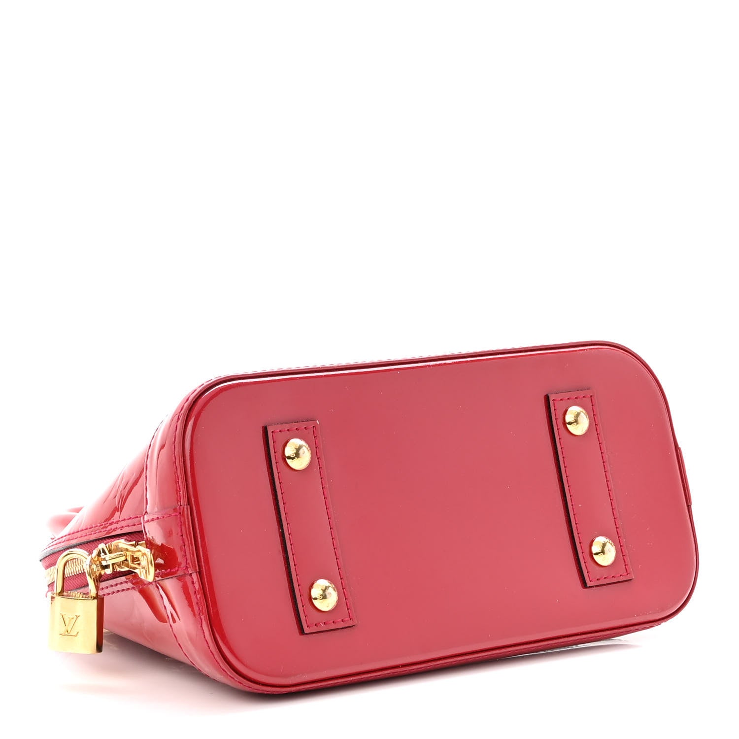 Louis Vuitton Vernis Alma BB Cherry 3 of 9