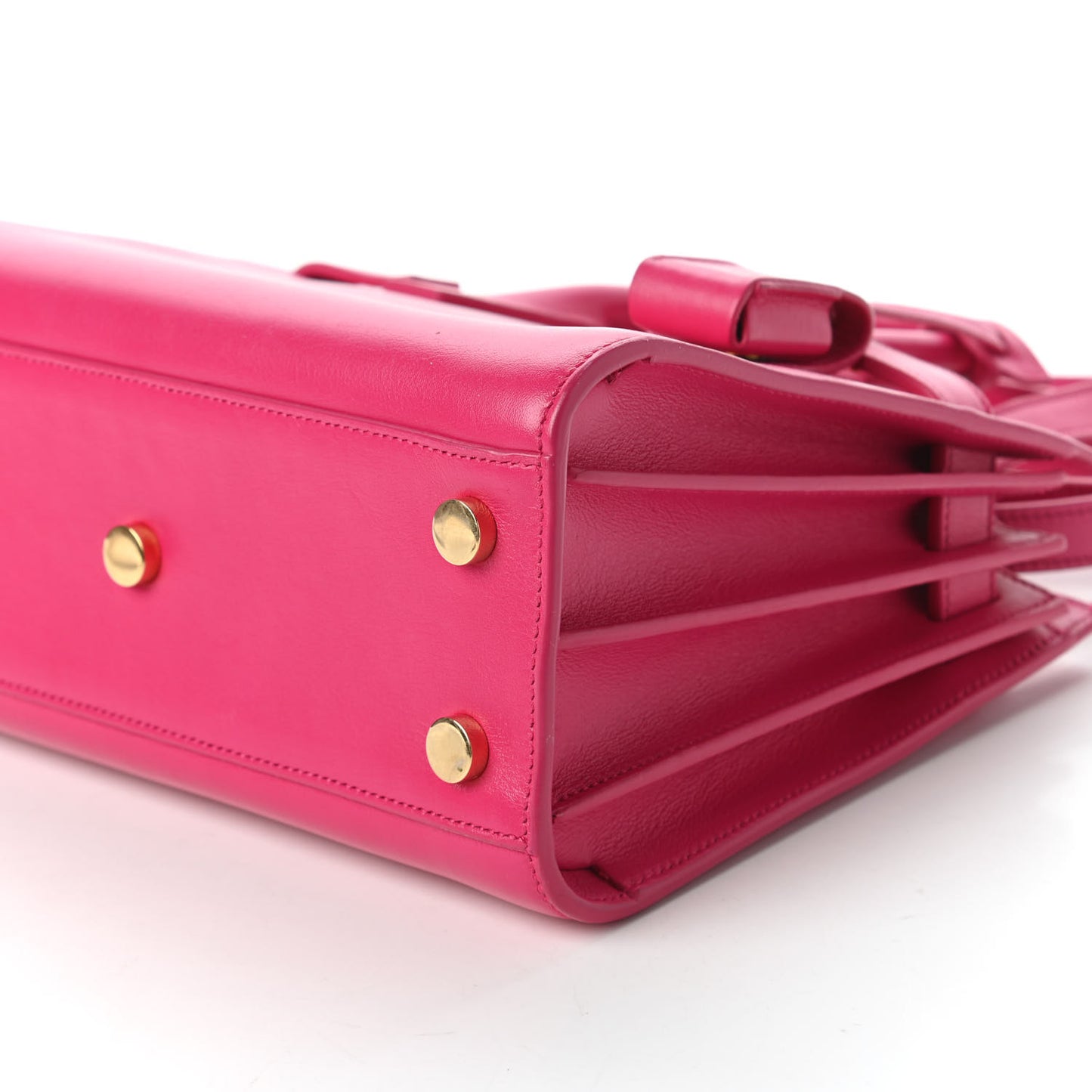 Calfskin Nano Sac De Jour Lipstick Fuchsia