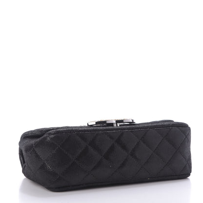 Chanel Sequin Goatskin Crystal CC Mini Flap Black 5 of 9