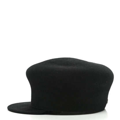 Christian Dior Felt Cap 58 Black 4 of 8