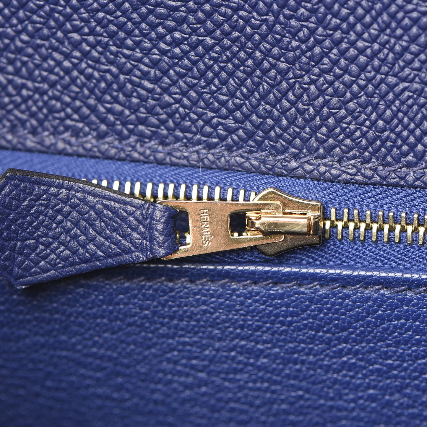Epsom Kelly Sellier 25 Bleu Saphir
