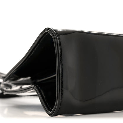 Telfar Patent Vegan Leather Small Shopping Bag Black Rainbow 9 of 10