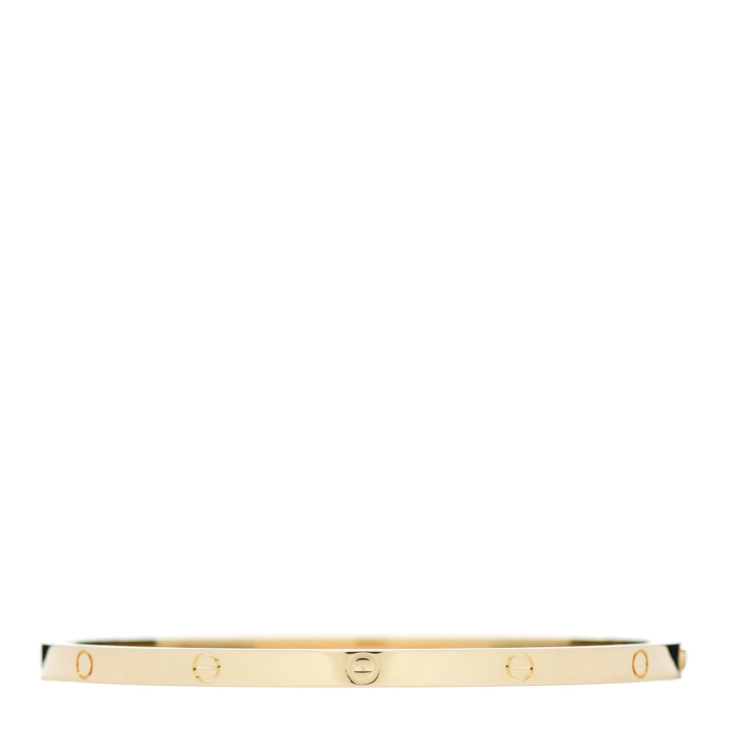 Cartier 18K Yellow Gold Small LOVE Bracelet 18 1 of 4
