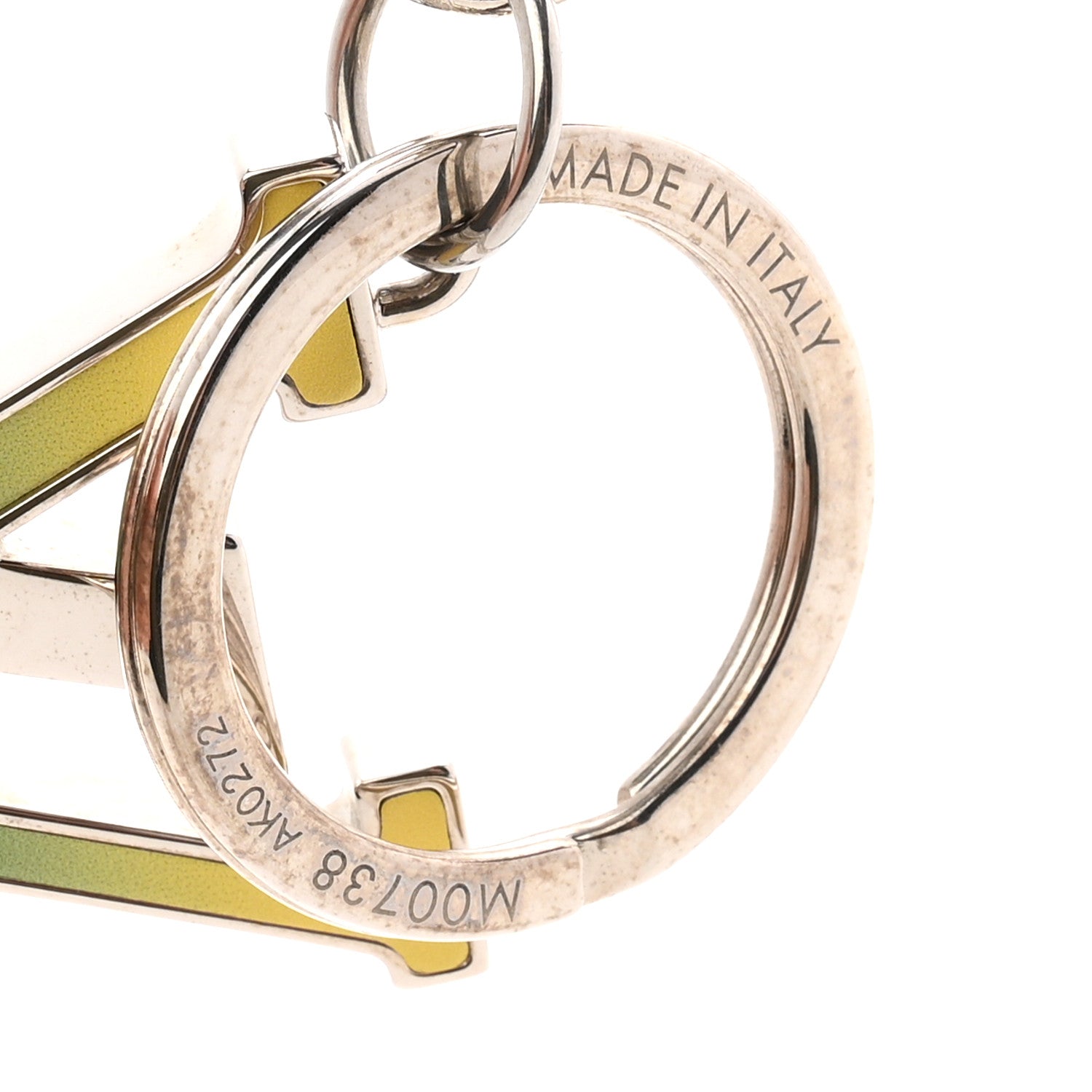 Louis Vuitton LV Spotlight Bag Charm Key Holder Green 3 of 4