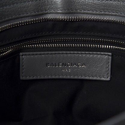 Balenciaga Chevre Silver Metallic Edge Hardware City Gris Acier 7 of 9