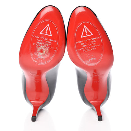 Christian Louboutin Patent Simple 85 Pumps 36.5 Black 5 of 9