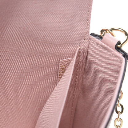 Louis Vuitton Empreinte Pochette Felicie Chain Wallet Rose Poudre 7 of 11