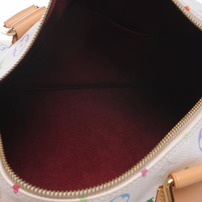 Louis Vuitton Monogram Multicolor Speedy 30 White 5 of 7