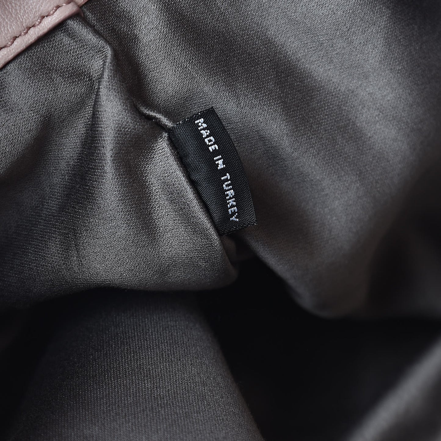 Nappa Matelasse Clutch Pomice Cammeo