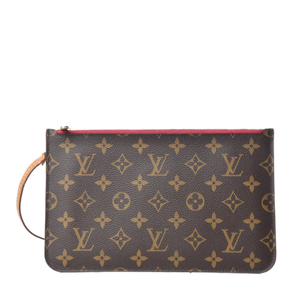 Louis Vuitton Monogram Neverfull MM GM Pochette Pivoine 1 of 9