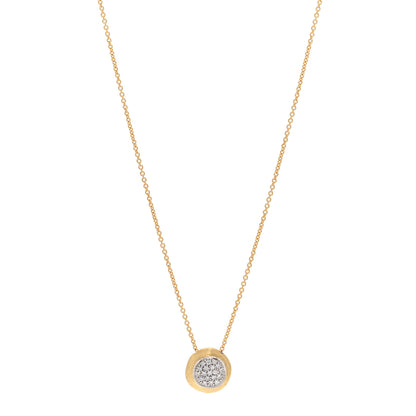 Marco Bicego 18K Yellow Gold Diamond Jaipur Pendant Necklace 1 of 4