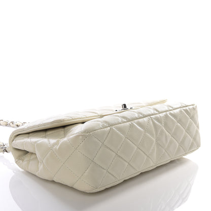 Chanel Caviar Jumbo Single Flap Off White 3 of 9