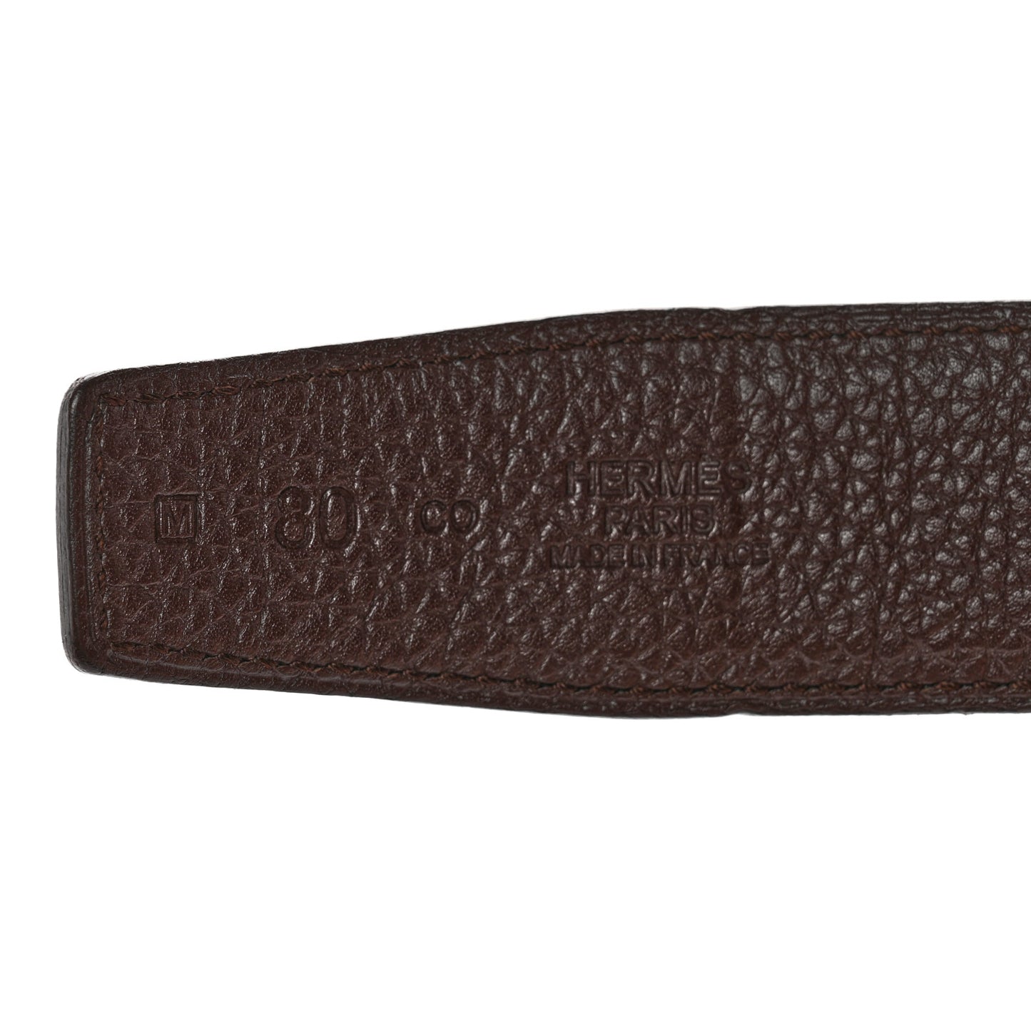 Box Togo 32mm H Belt 80 Black Chocolate