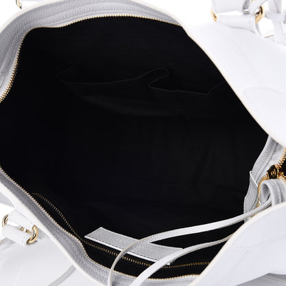 Balenciaga Vibrato Calfskin Classic Hardware City White 5 of 7