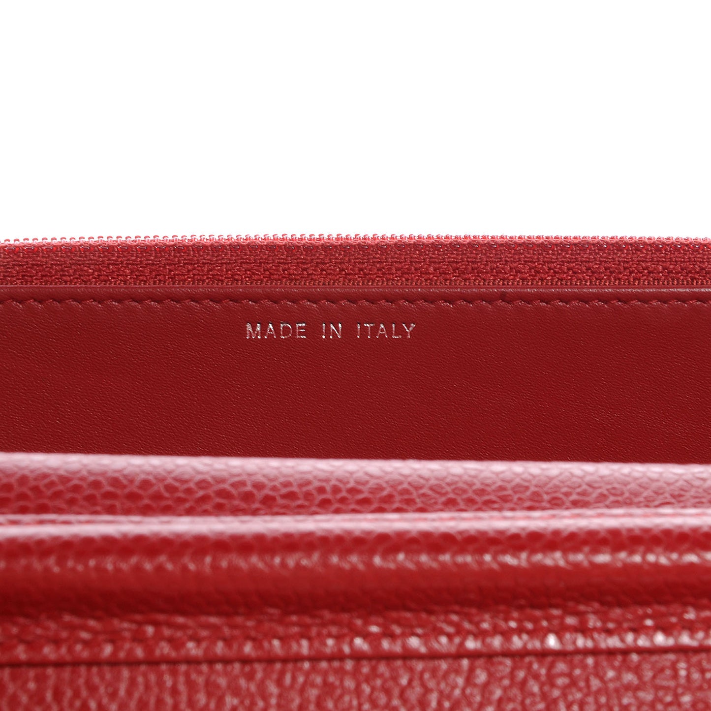 Caviar Classic Wallet on Chain WOC Red