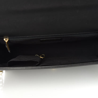 Chanel Lambskin Quilted Large Boy Flap Black 7 of 10