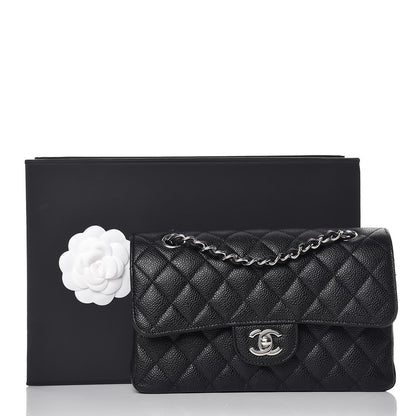 Chanel Caviar Quilted Small Double Flap Black 10 of 10